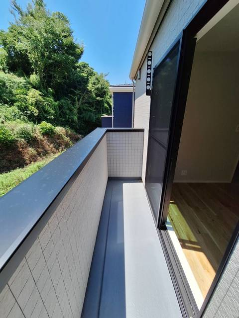山崎戸建のバルコニー
