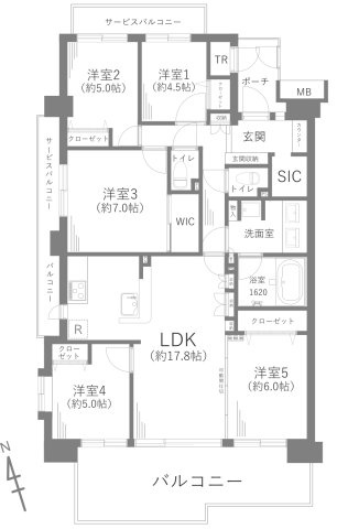 ラムーナ横浜戸塚スカイリッジF棟