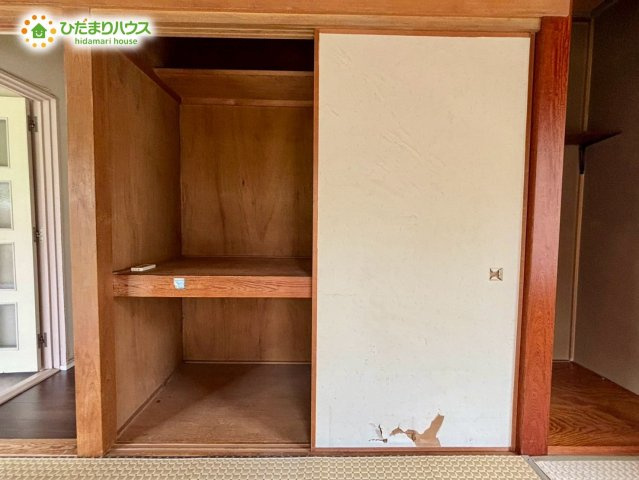 野田市三ツ堀　中古戸建の収納