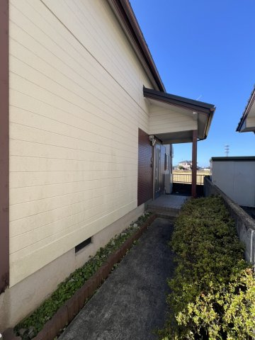 竹原町戸建ての庭