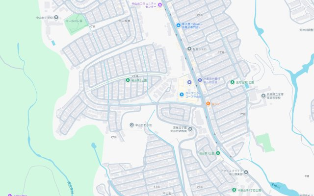 宝塚市中山桜台　第1期　新築一戸建ての地図
