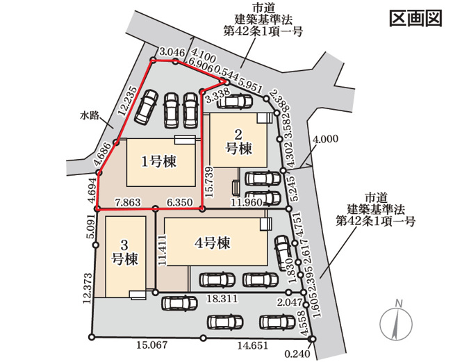 【区画図】 | Livele Garden.S　平野第８　1号棟 | ★内覧予約で新米4kg★