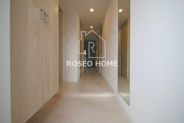 Fujiman南森町の玄関|同マンション別部屋：参考写真