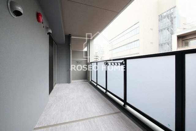 Fujiman南森町のバルコニー|同マンション別部屋：参考写真