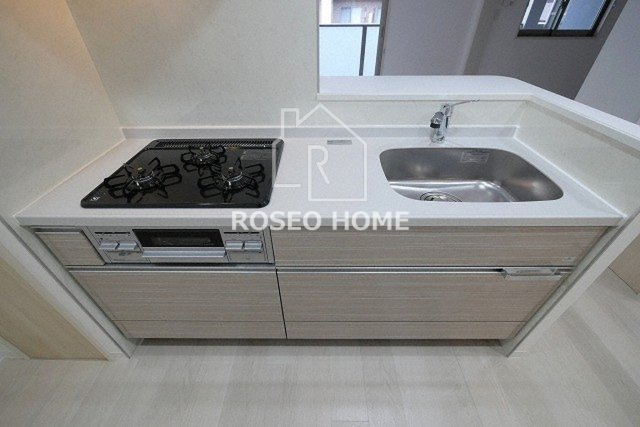 Fujiman南森町のキッチン|同マンション別部屋：参考写真