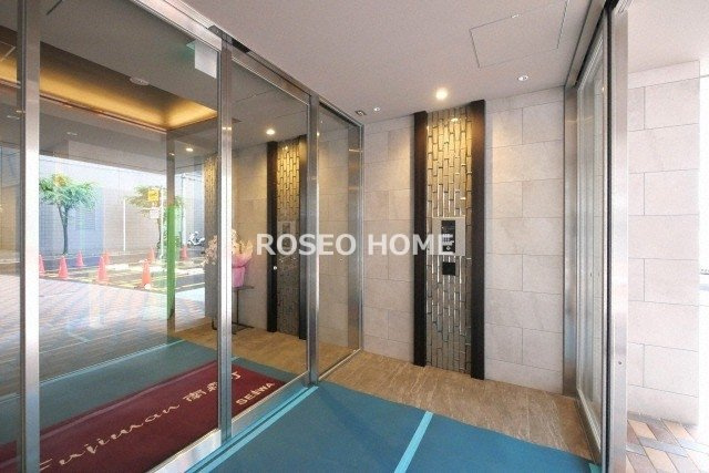 Fujiman南森町のロビー