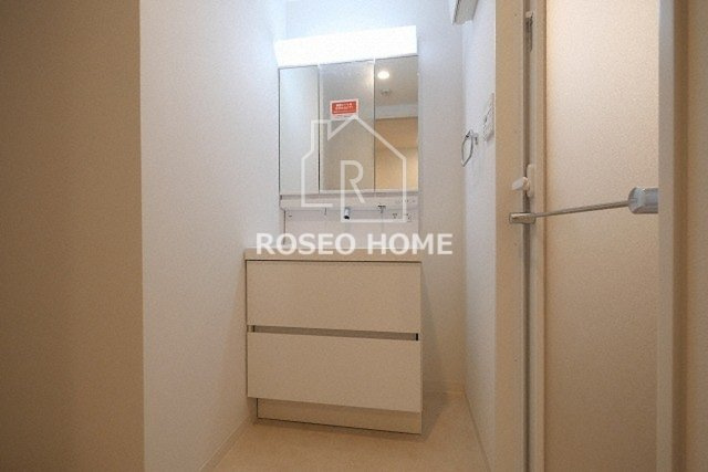 Fujiman南森町の洗面所|同マンション別部屋：参考写真