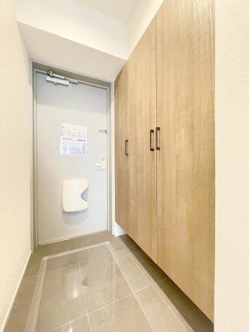 ダイアパレス新小岩親水公園の玄関