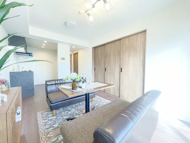 ダイアパレス新小岩親水公園の居間・リビング