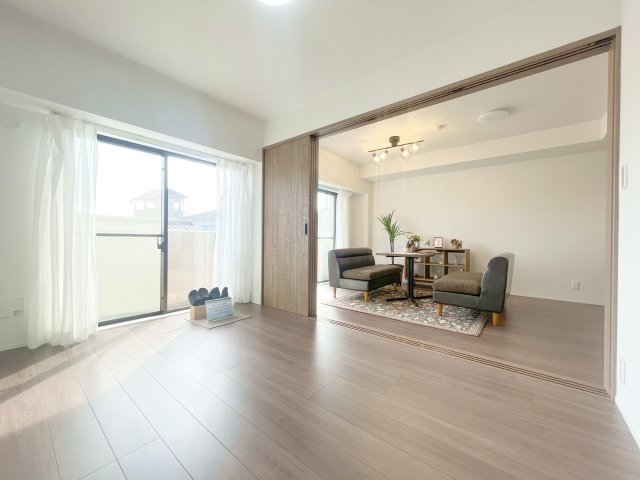 ダイアパレス新小岩親水公園の居間・リビング