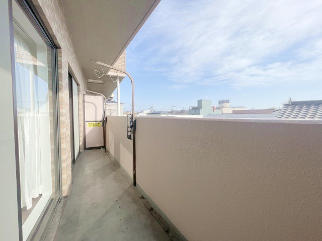 ダイアパレス新小岩親水公園のバルコニー
