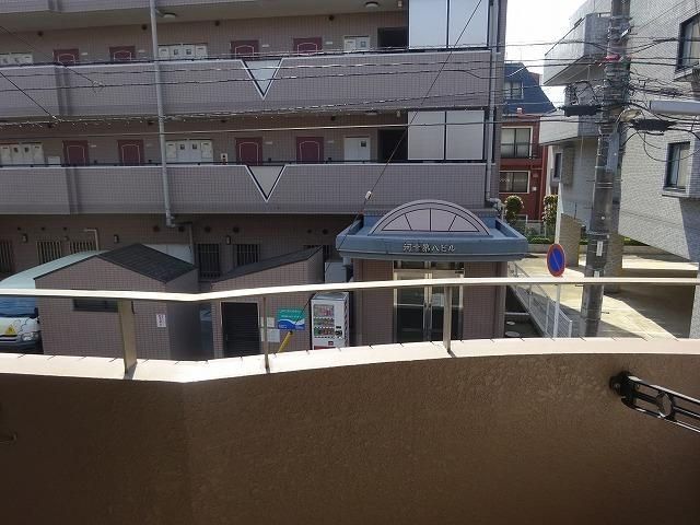 グレース富士美のバルコニー