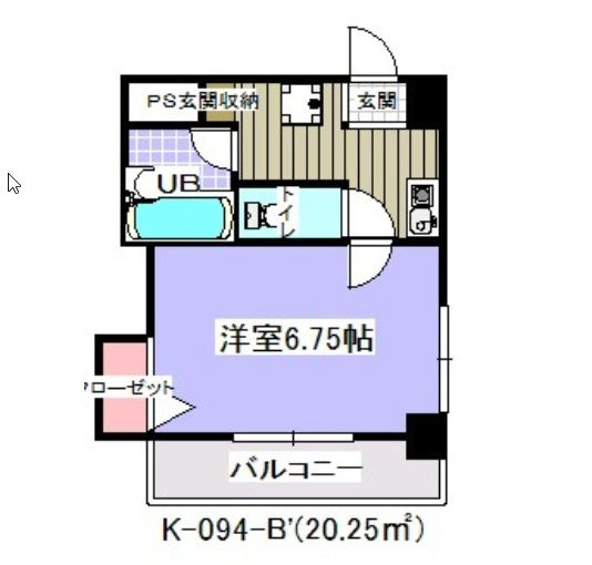 グレース富士美の間取り