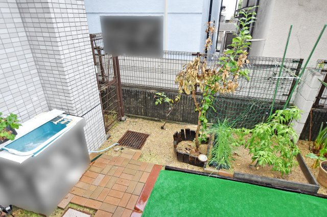 グレーシャス甲子園の庭|リビングと庭を一体として使えるため、開放感を感じれます◎