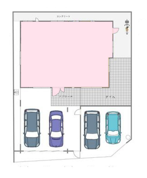 【中古戸建】前橋市荒牧町3丁目の区画図|■区画図