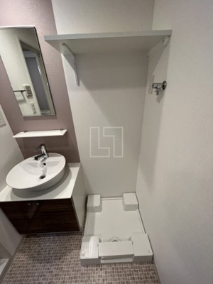 【洗面所】 | MELDIA CREST TAPP NAMBA-WEST | MELDIA CREST TAPP NAMBA-WEST　室内洗濯機置き場