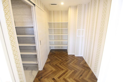 【収納】 | レーヴ文の里レジデンス | パントリー部分