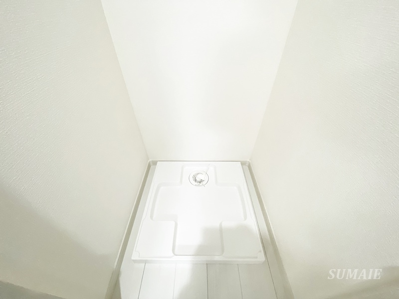 マーレ十条の設備|洗濯機置き場です☆