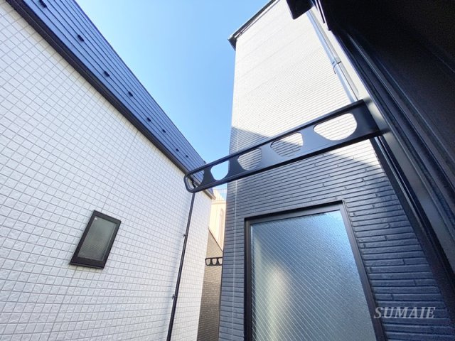 マーレ十条の設備|外にも洗濯物干せます☆