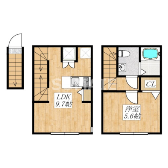 マーレ十条の間取り|間取りです☆
