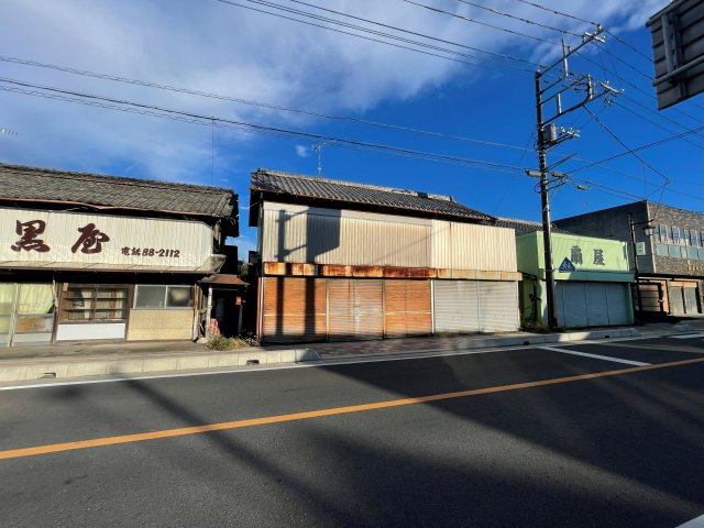 売地・住宅用地　熊谷市妻沼　妻沼小・妻沼東中の外観|前面道路も広く安心ですね！