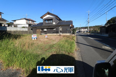 【外観】 | 川上380-55（北迫新町1丁目）・更地76坪 | 現地（2025年11月10日撮影）