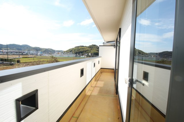 南国市篠原　Ｃ区画　新築戸建【全6区画】のバルコニー|2Ｆ　Ｂ　6.0帖