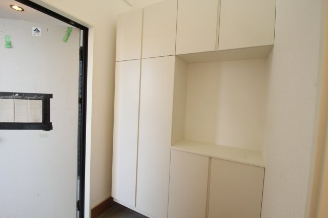 南国市篠原　Ｃ区画　新築戸建【全6区画】の収納|玄関収納