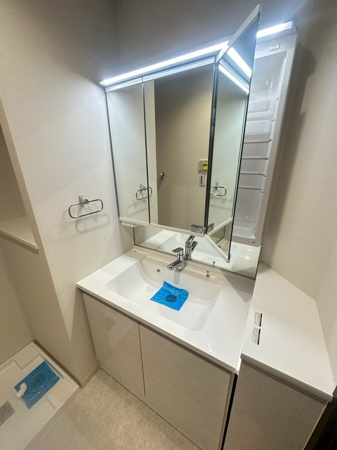 HF駒沢公園レジデンスTOWER　オートロック　駅近　礼金０の洗面所