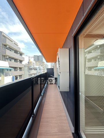 NU長居公園のバルコニー