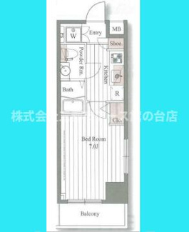 【間取り】 | ドゥーエ大森 | ドゥーエ大森