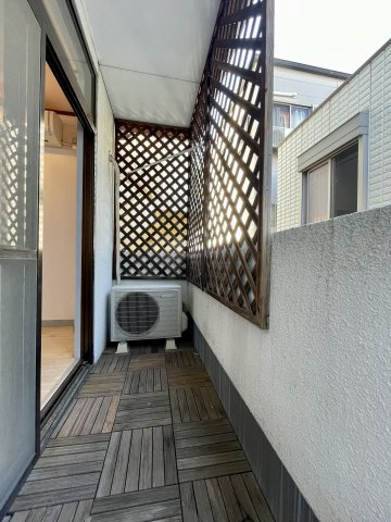 パークシティ長居のバルコニー