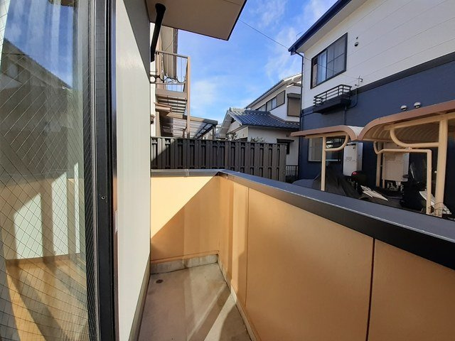 レインボ－　ビレッジⅡのバルコニー|広々としたバルコニーです