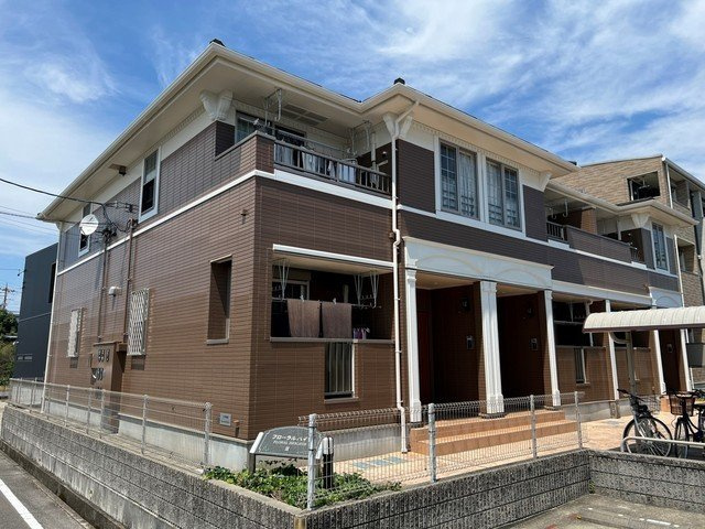 フローラルハイツⅡの外観|外観もきれいです