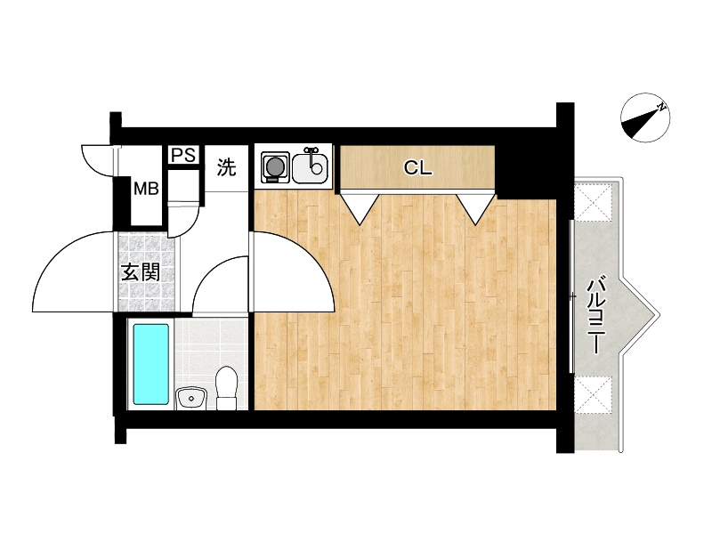 サンパレス21姫路の間取り