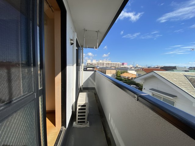 ファインコートのバルコニー