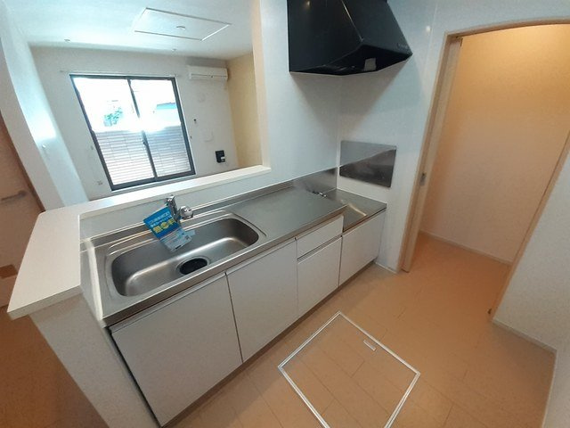 グラン　ソレイユのキッチン|お料理しやすいキッチンです