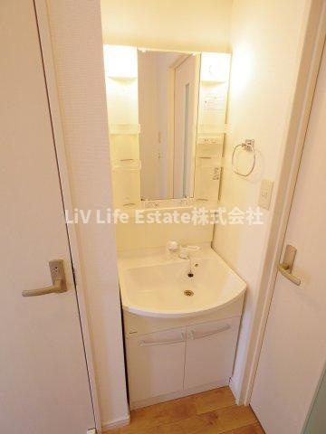 第4富士ハイツの洗面所