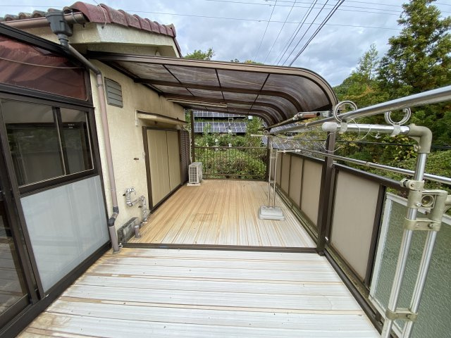 山武市板中新田197-99中古戸建のバルコニー