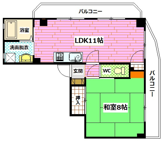 アンルミエールの間取り