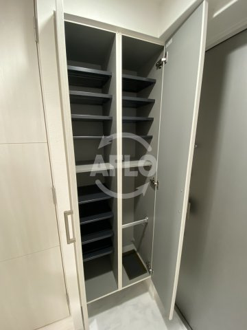 プライマル南森町パークビューの収納|プライマル南森町パークビュー　シューズボックス