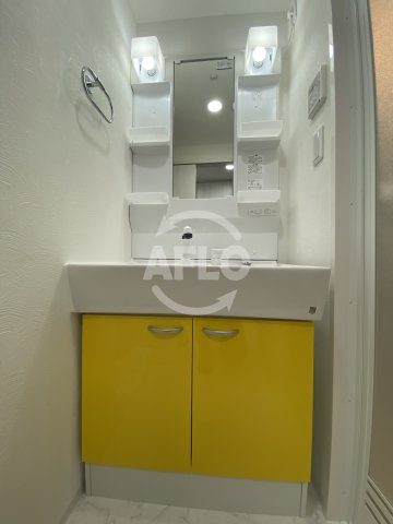 プライマル南森町パークビューの洗面所|プライマル南森町パークビュー　洗面台