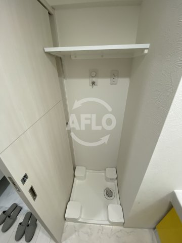 プライマル南森町パークビューのその他|プライマル南森町パークビュー　洗濯機置場