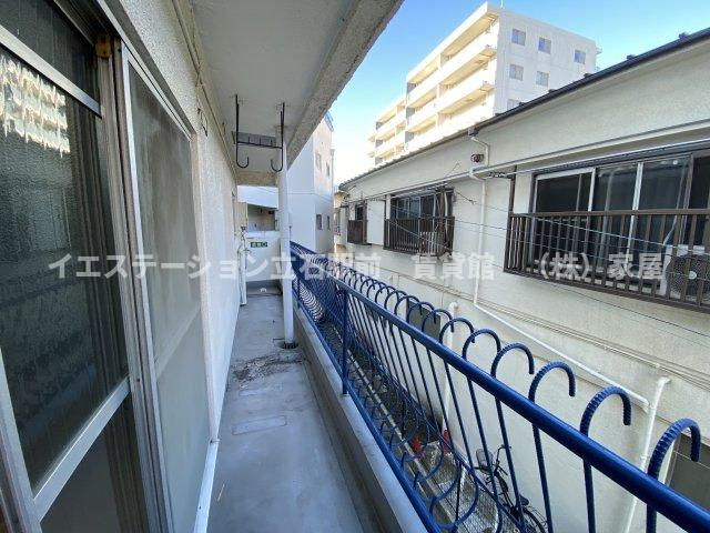 シャトレー堀切のバルコニー