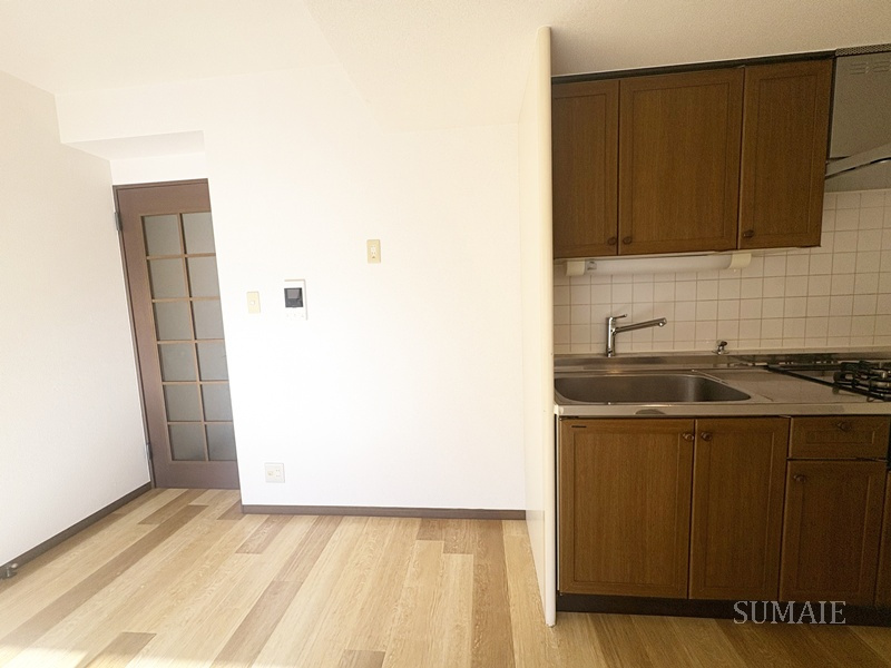 コートエスタのキッチン|冷蔵庫置き場です☆