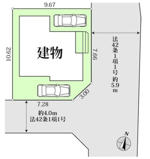 【区画図】 | さいたま市見沼区深作　新築分譲住宅