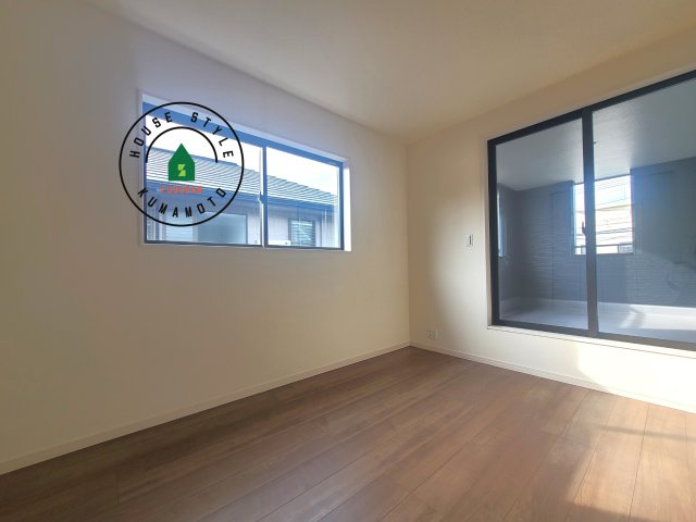 熊本市南区田井島2丁目第1₋2棟(1号棟)の内観：施工例|主寝室には収納力に優れたクローゼットがありますので、お部屋もすっきり片付きます。