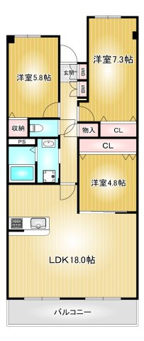 上前津サンハイツ|名古屋市の賃貸ならMy賃貸の間取り|上前津サンハイツ