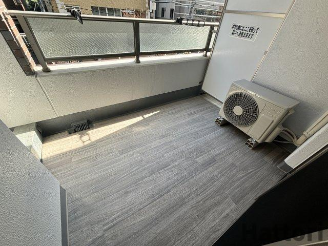 パークフラッツ江坂のバルコニー