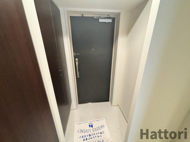 パークフラッツ江坂の玄関